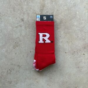 Rutgers Scarlet Knights red socks